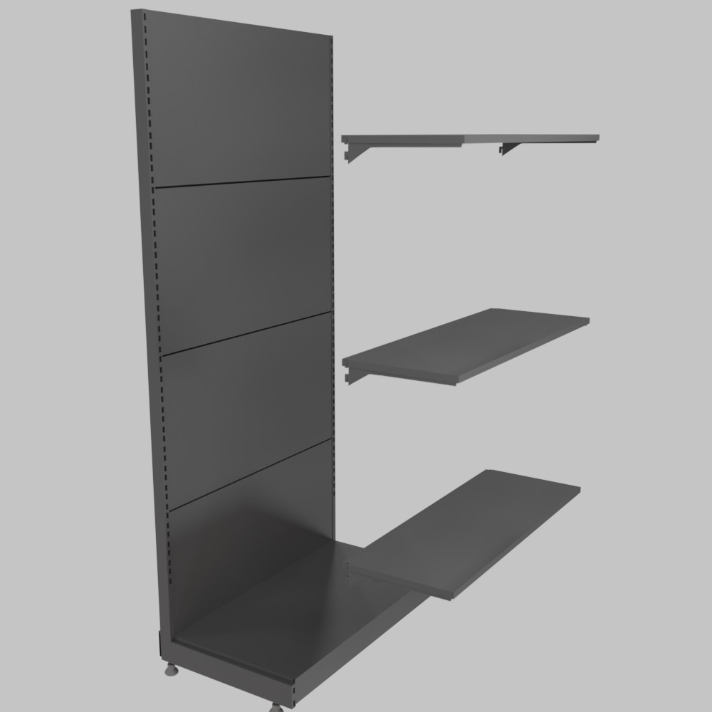 Shelf unit with 3 shelves - Image 3