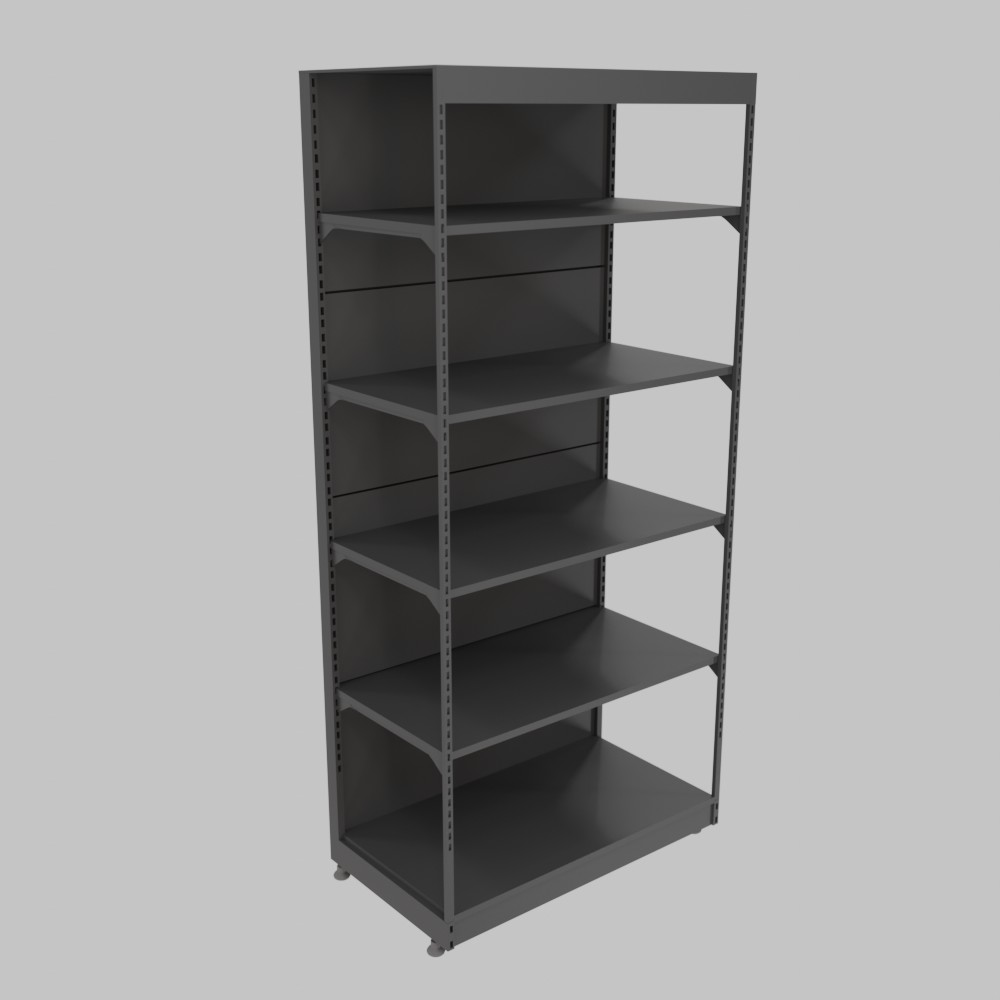 Reinforced Shelving Unit with 4 Shelves