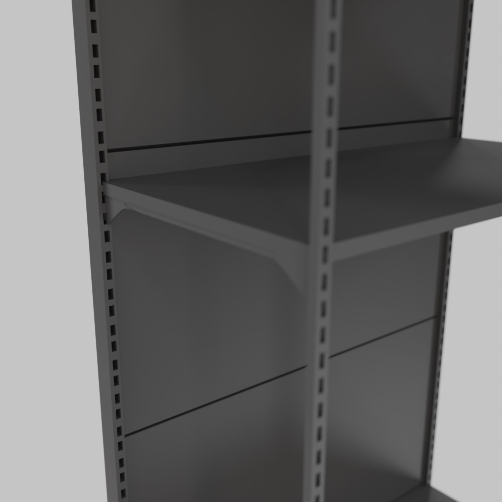 Reinforced Shelving Unit with 4 Shelves - Image 3