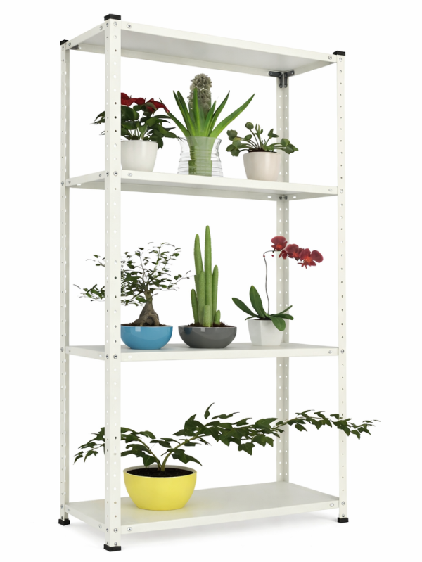 Metal Storage Rack REK made of cold-rolled steel with powder coating, AV4