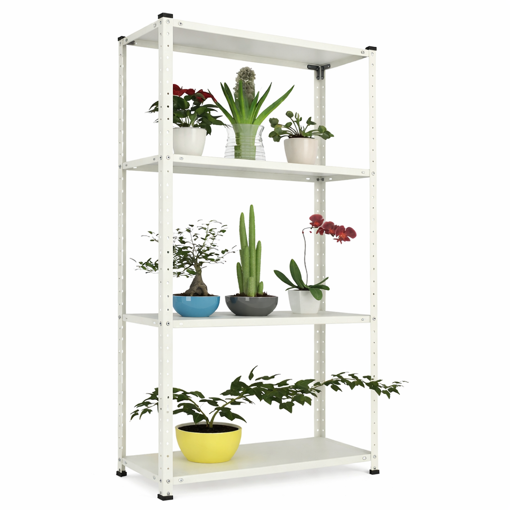 Metal Storage Rack REK made of cold-rolled steel with powder coating, AV4