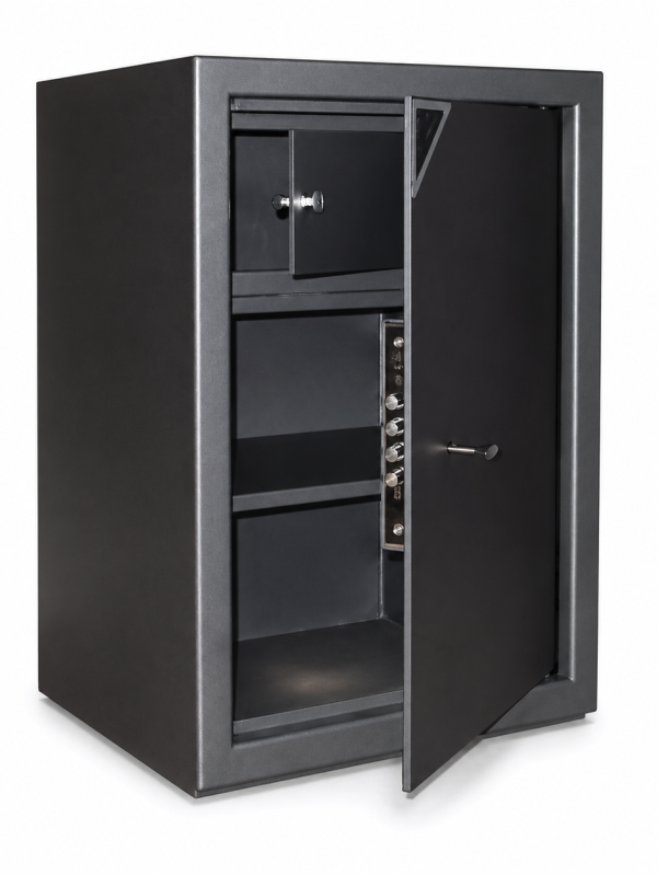 AV4 metal office safe with shelves and lock steel document safe