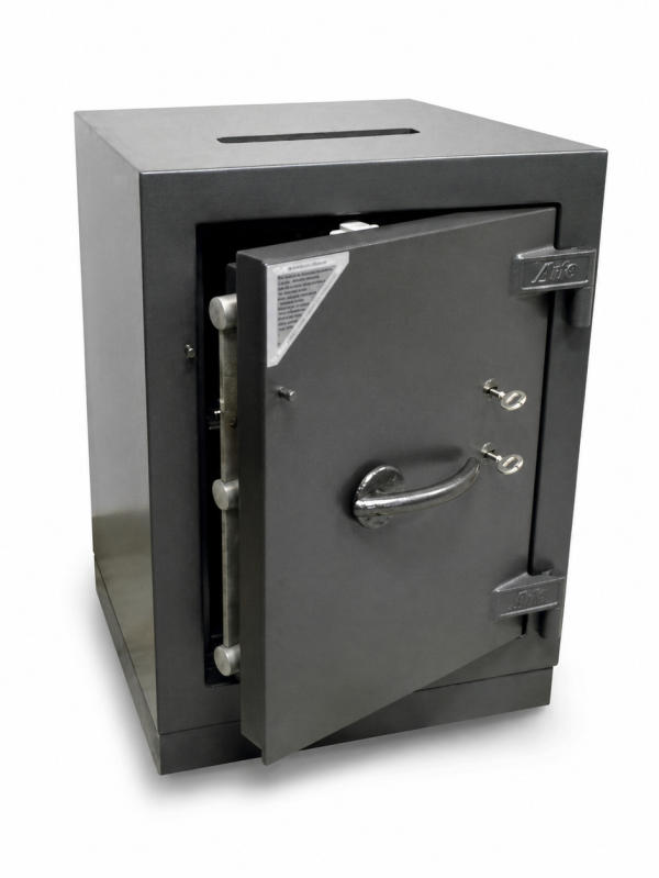 AV4 deposit metal safe with slot and handle lock cash storage safe