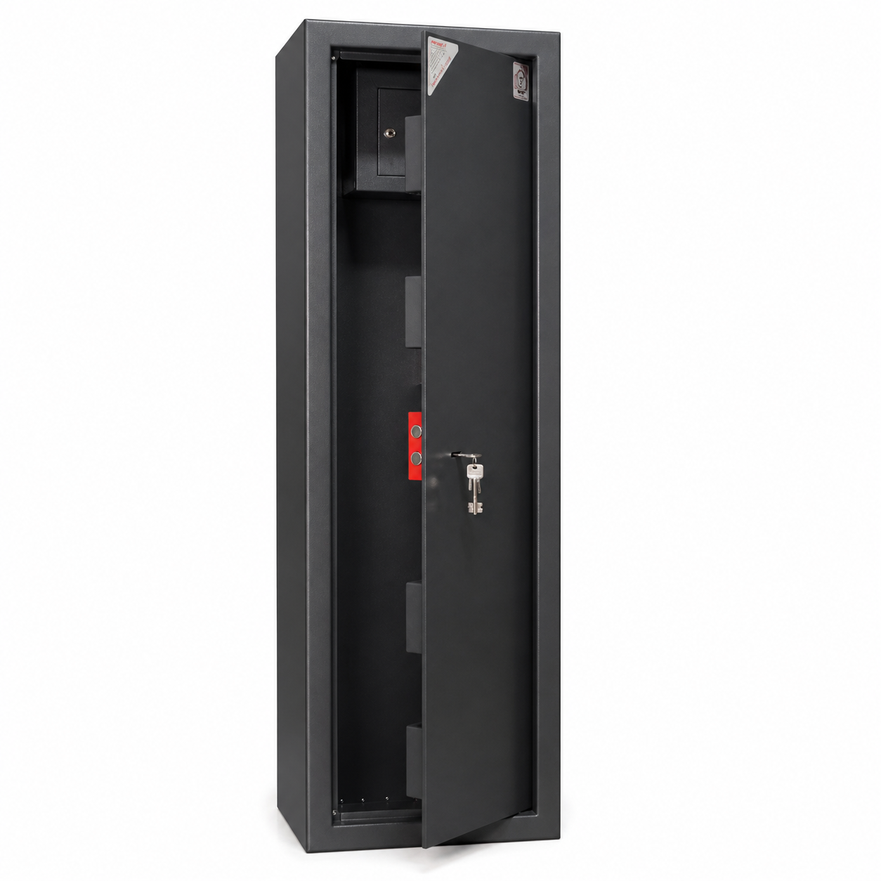 AV4 tall metal gun safe cabinet for rifles lockable steel firearm storage