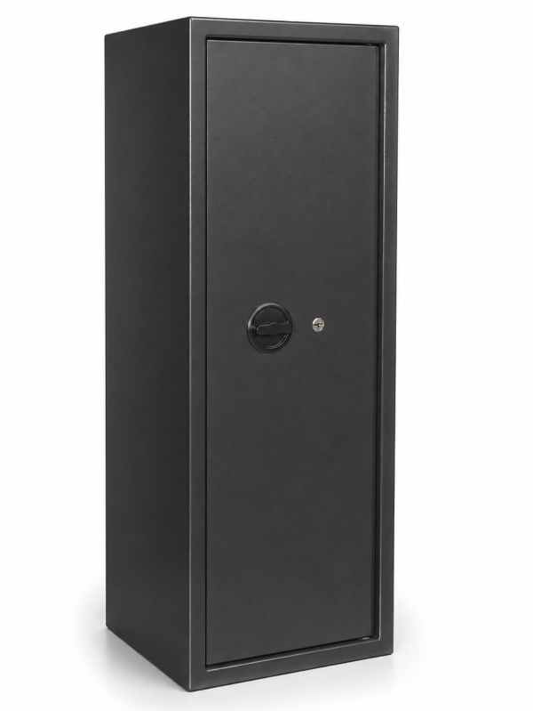 AV4 metal office safe with shelves and key lock steel storage safe
